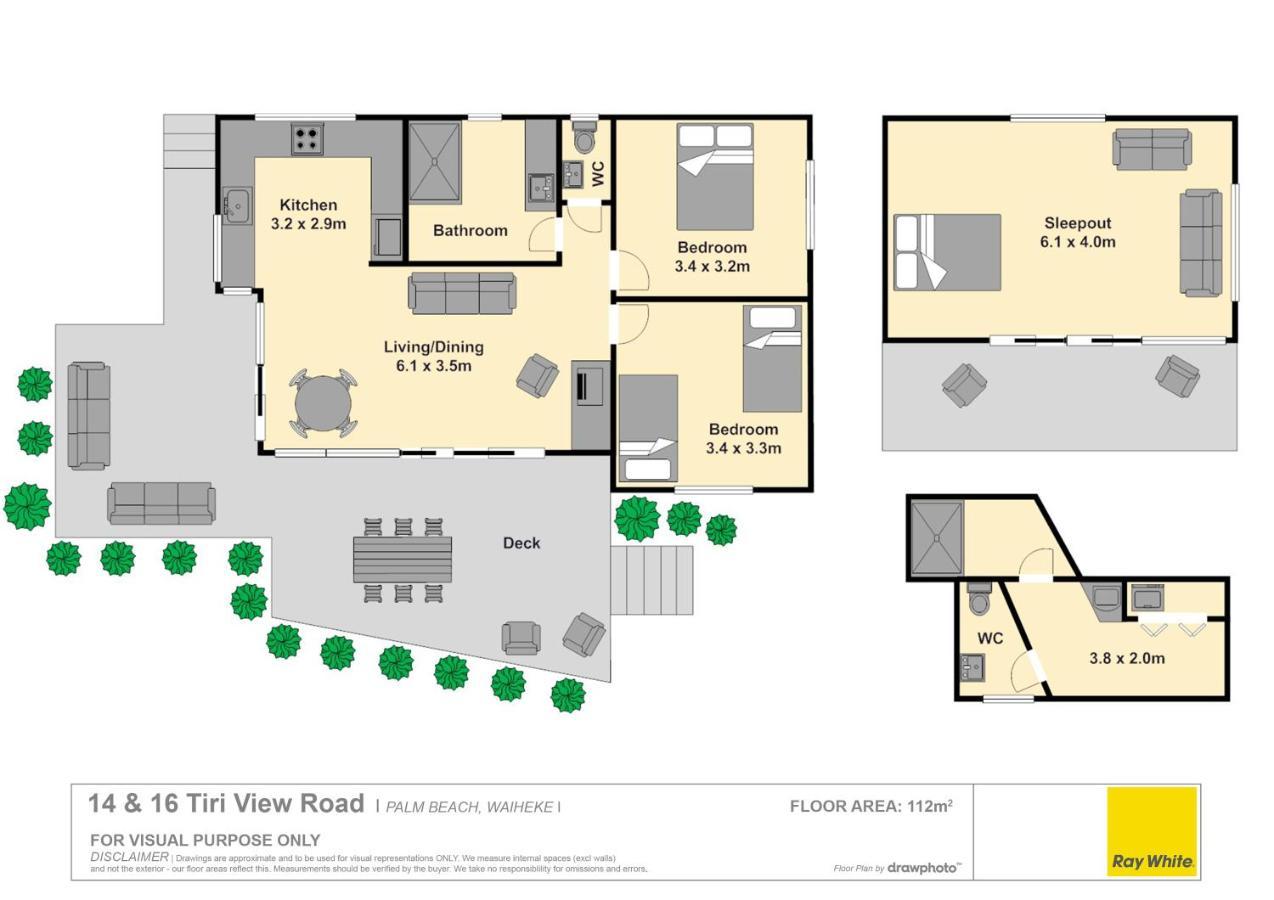 Palm Views - Stay Waiheke Palm Beach Exterior photo